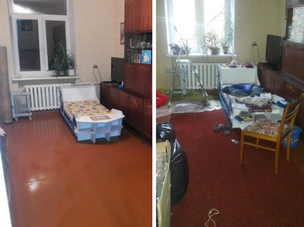 Уборка в 3 х комнатной квартире, кухня, сан.узел Уборка в 3 х комнатной квартире, кухня, сан.узел