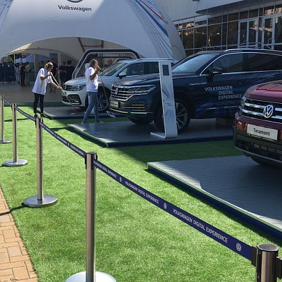 Уборка во время Volkswagen Digital Experience 2019 Уборка во время Volkswagen Digital Experience 2019